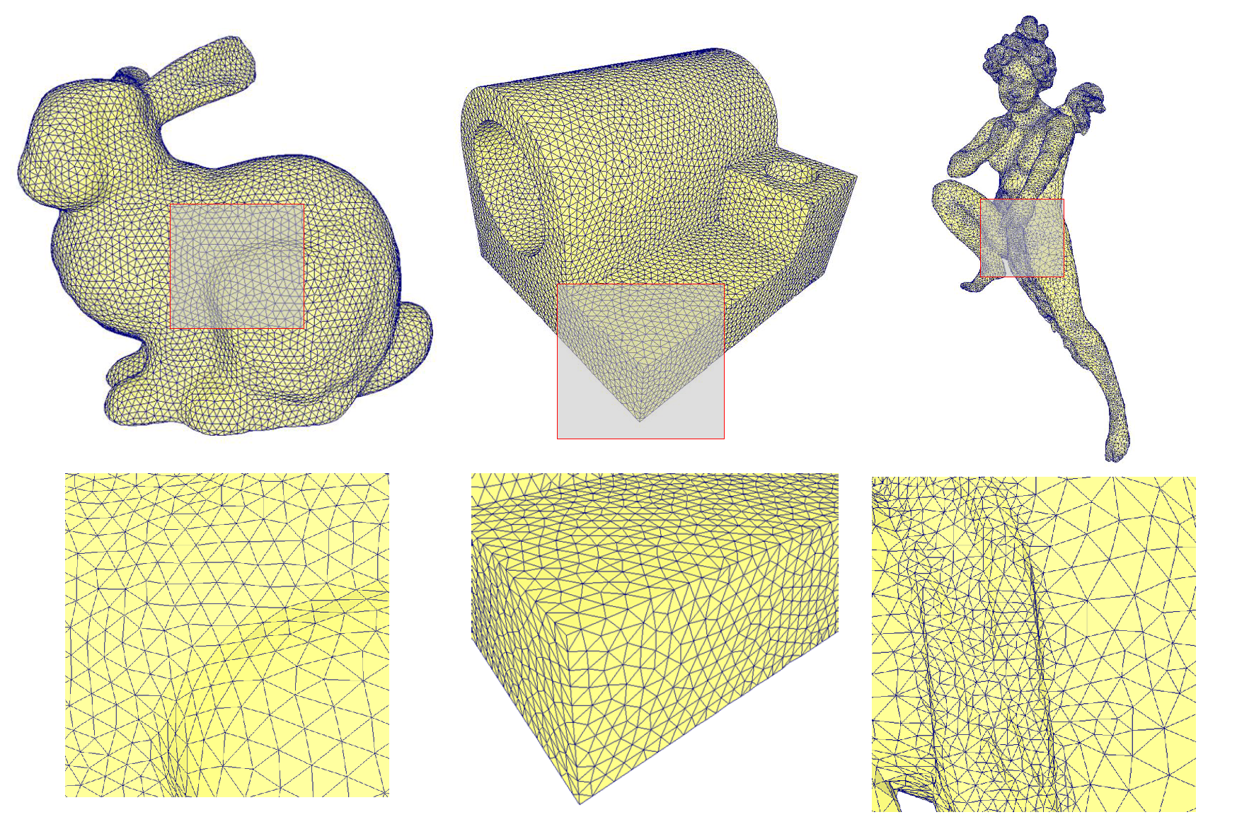 Voxel Structure-based Mesh Reconstruction from a 3D Point Cloud